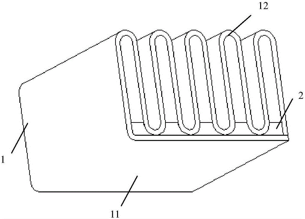 Integrated soaking radiator