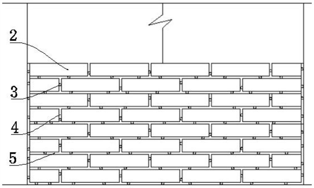 A method for controlling the width of brick-laying mortar joints