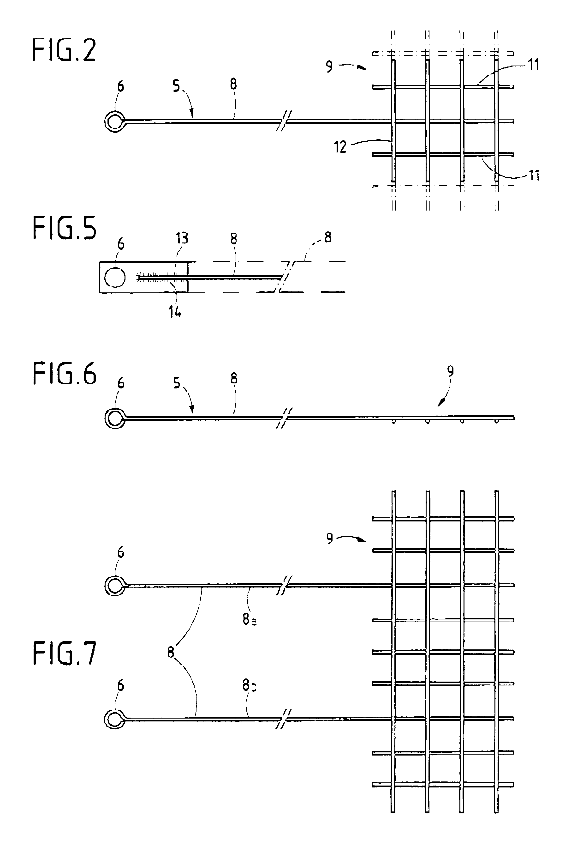 Method for forming a head wall from an anchor pile and reinforcing member for said anchor pile structure