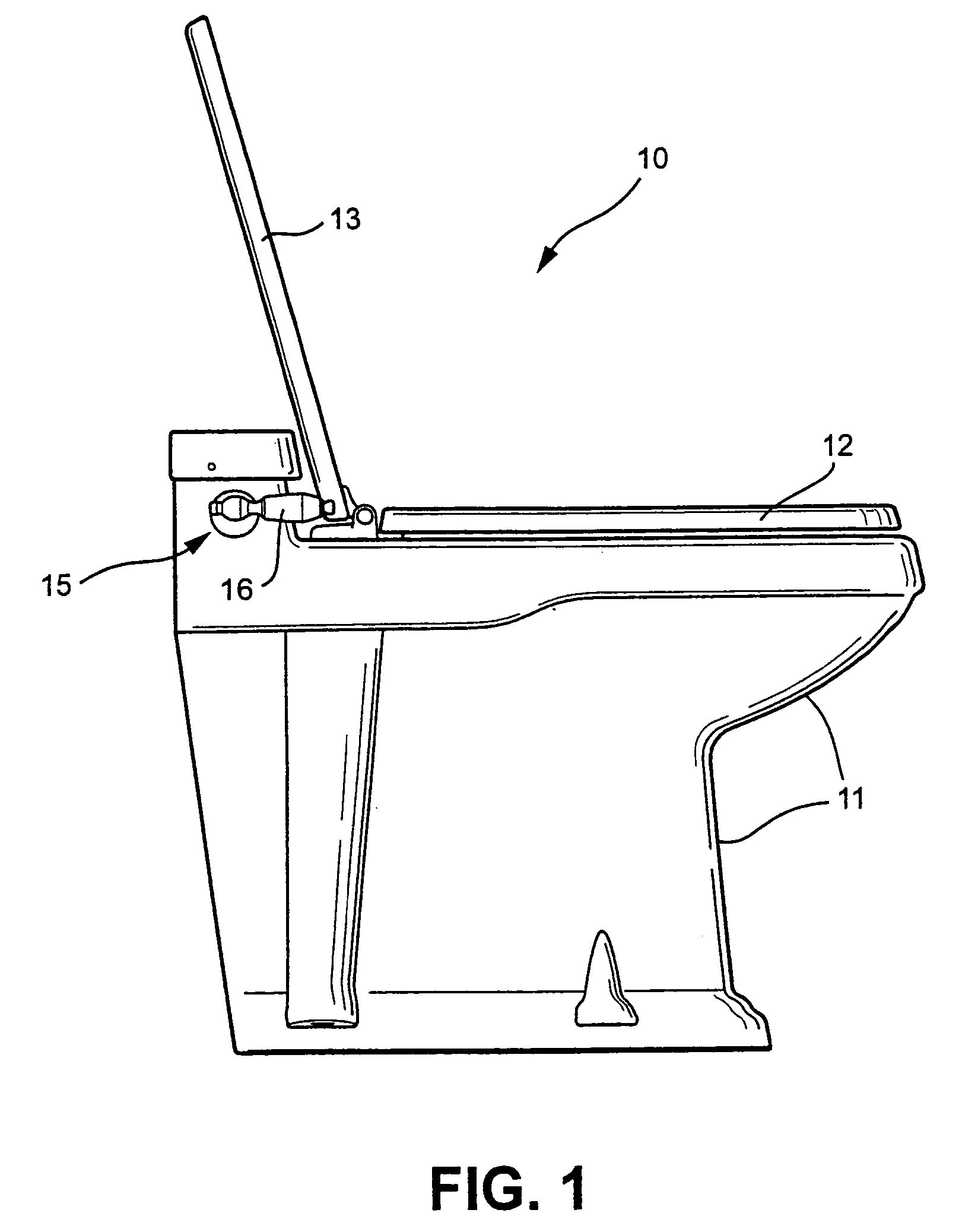 Toilet and method of operation