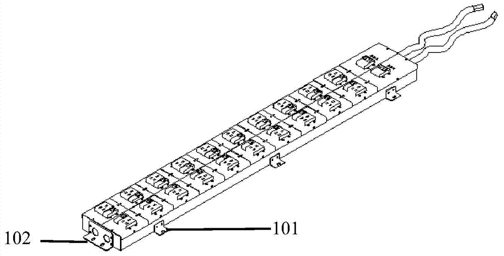 PDU unit for network cabinet