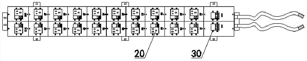 PDU unit for network cabinet