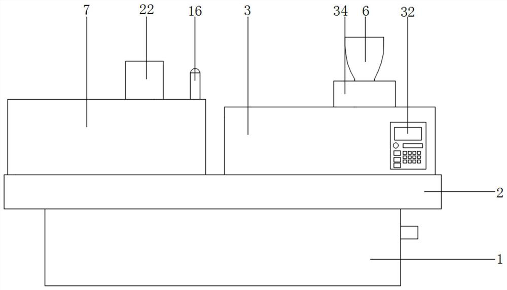 Double-color plastic part injection molding device and injection molding technology