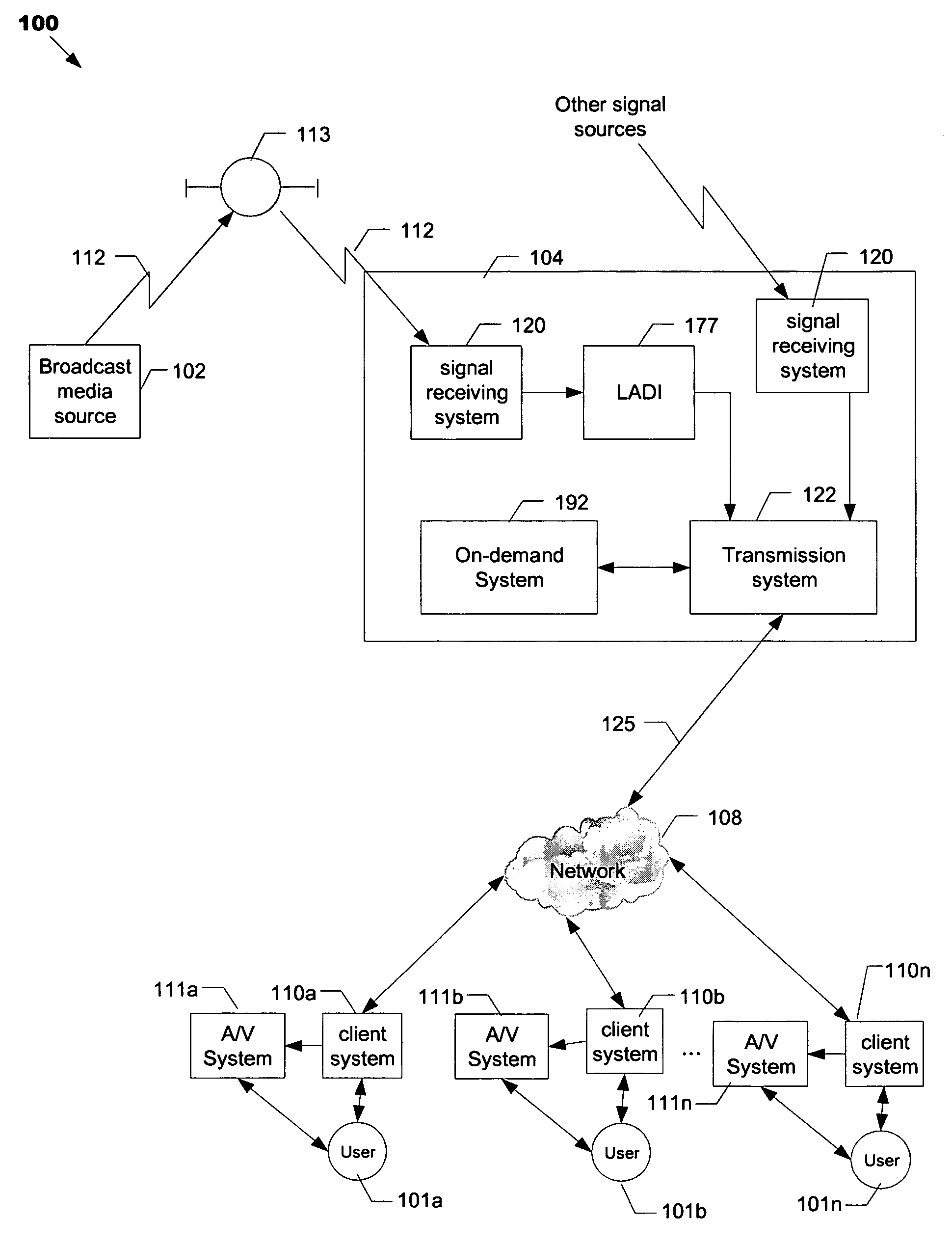 Systems and methods for providing a broadcast entertainment service and an on-demand entertainment service