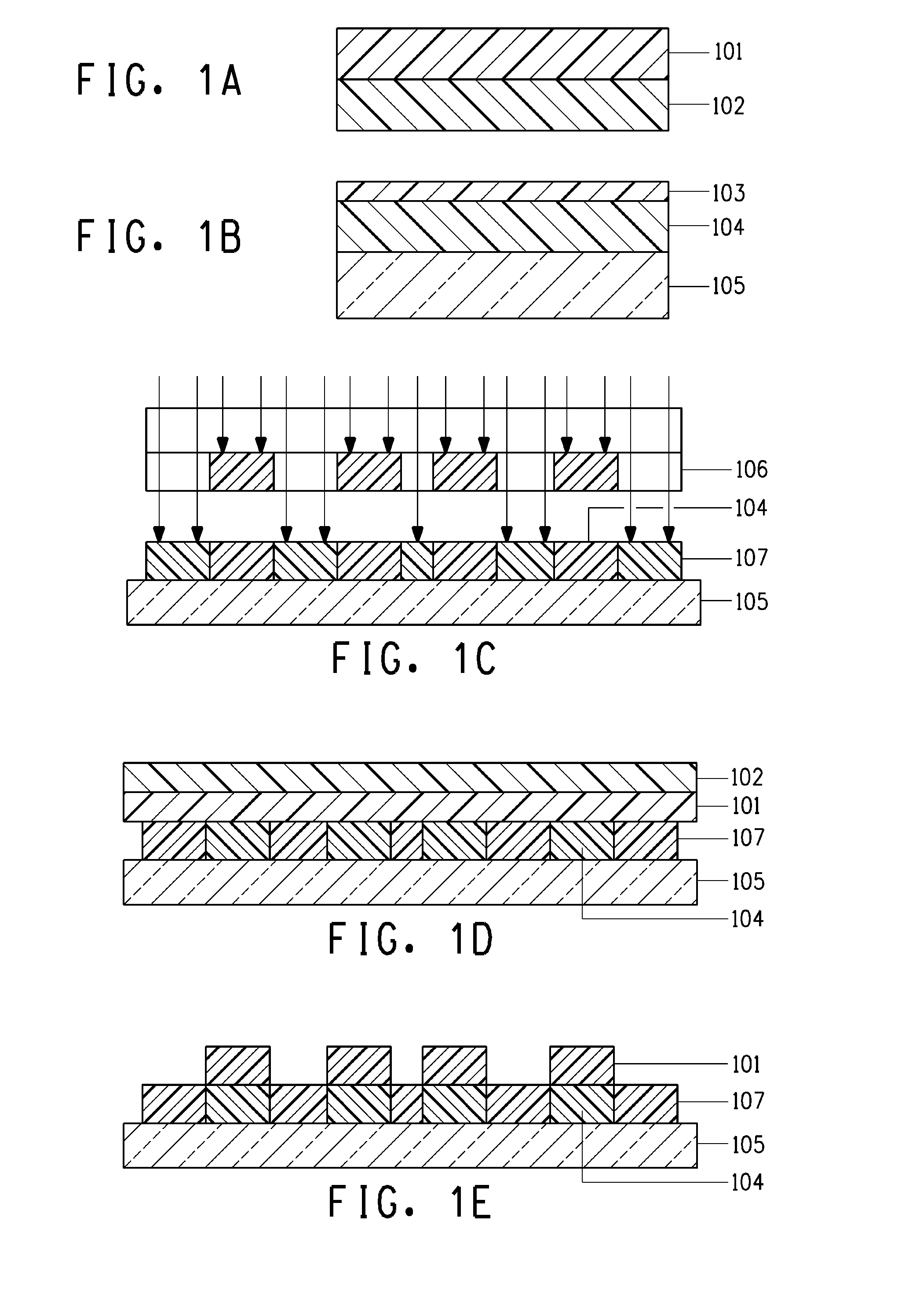 Method for forming fine electrode patterns