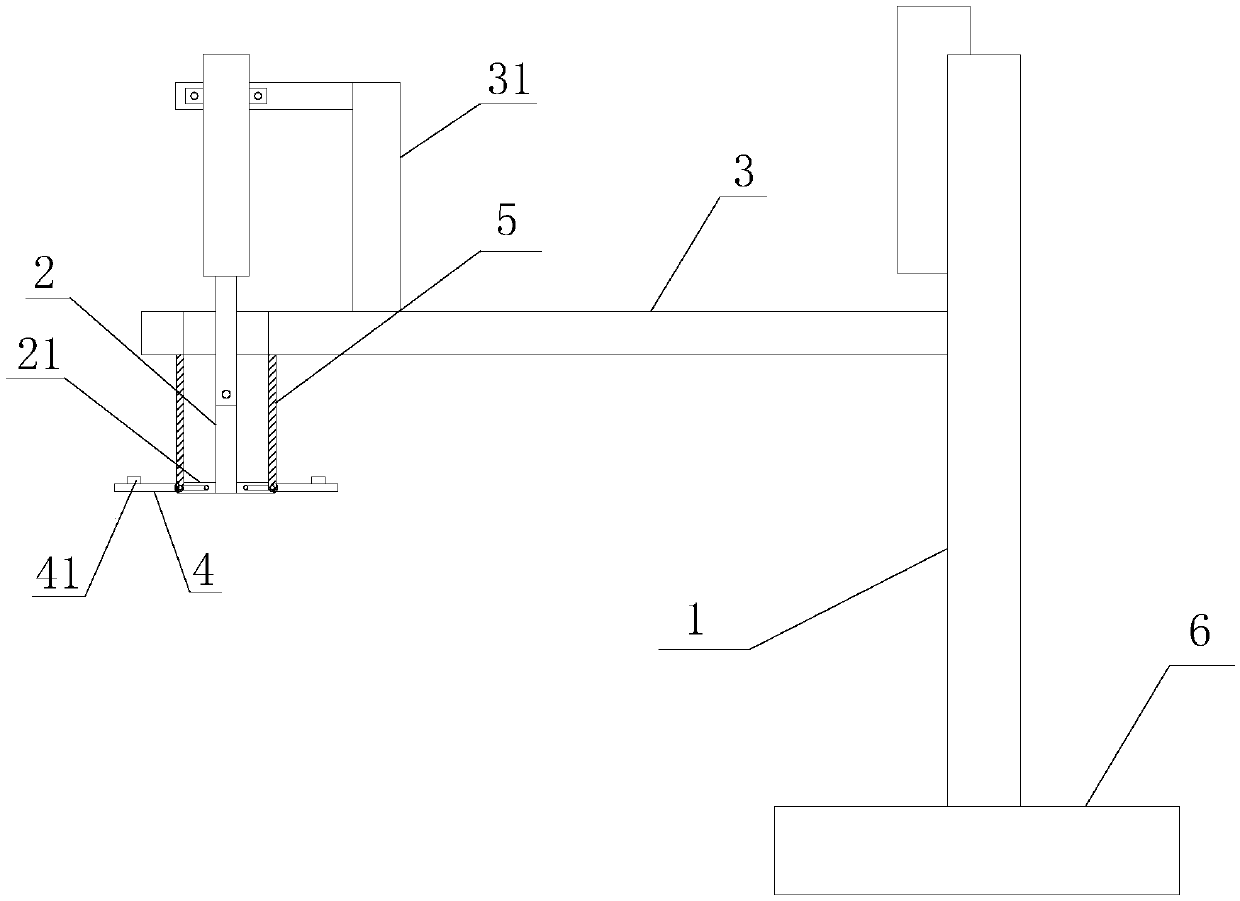 A high stability and anti-off-type automobile hub transfer control system