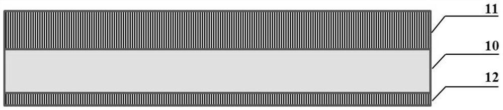 Voice diaphragm material of loudspeaker and preparation method and application thereof