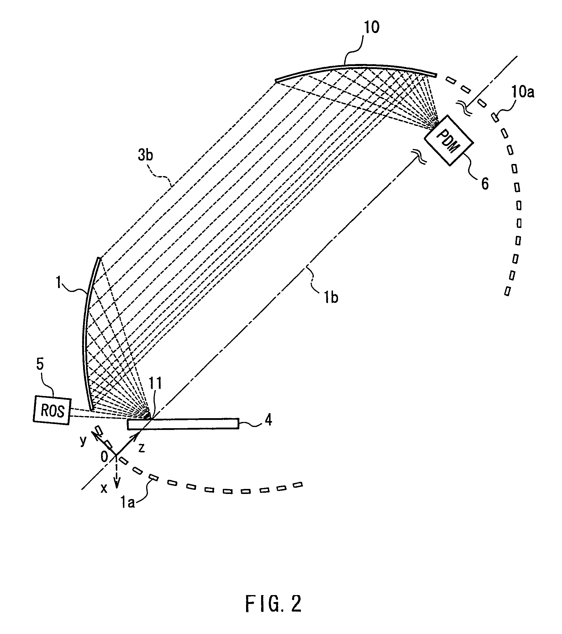 Surface foreign matter inspecting device