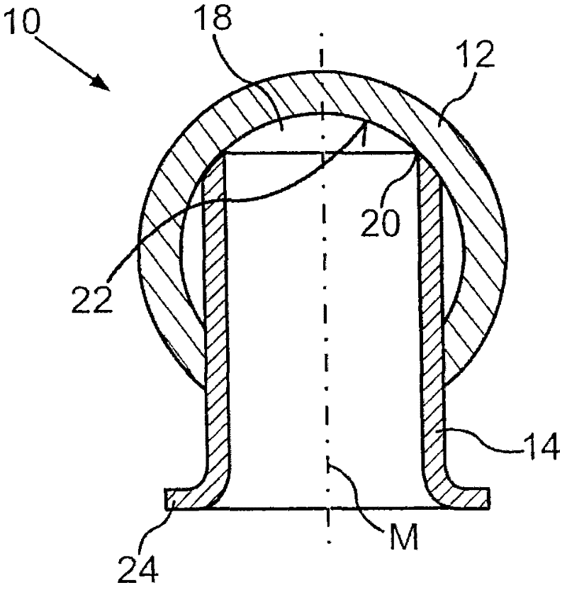 Fuel distribution device for a motor vehicle and method for producing a fuel distribution device
