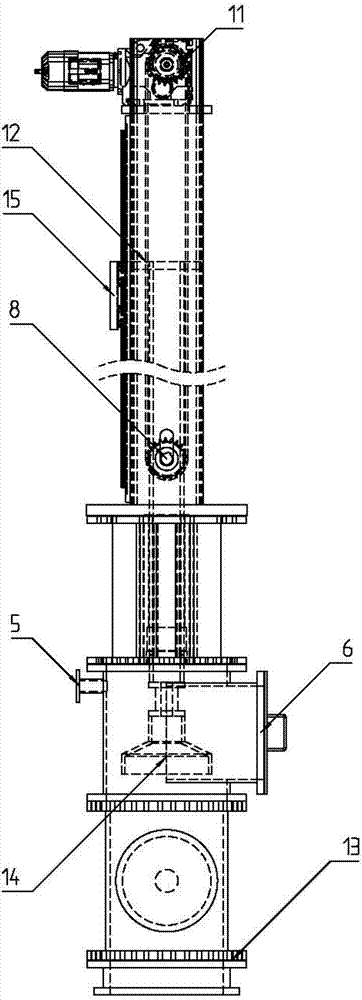 Elevating apparatus for underwater detector