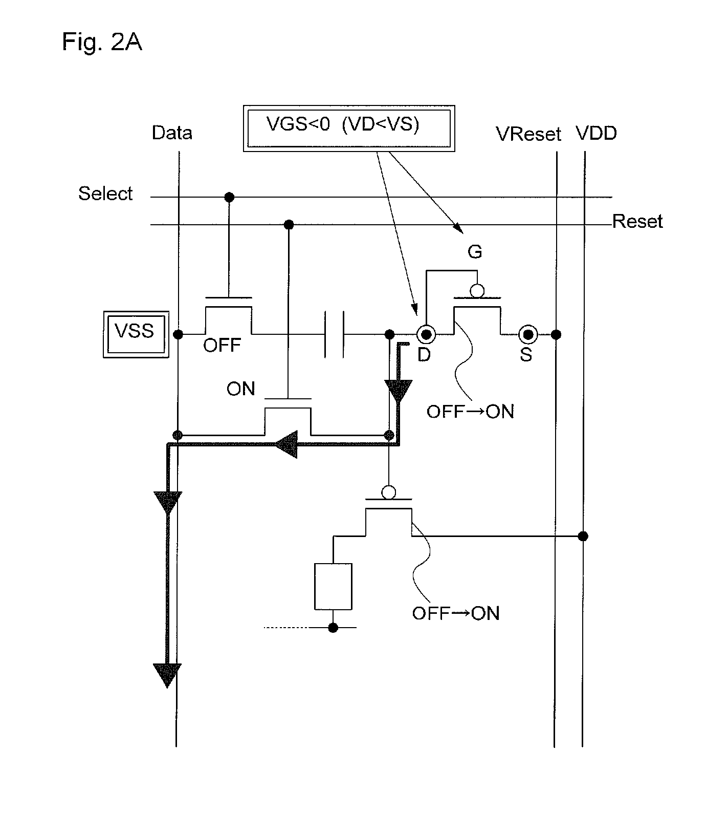 Semiconductor device and method of driving the semiconductor device