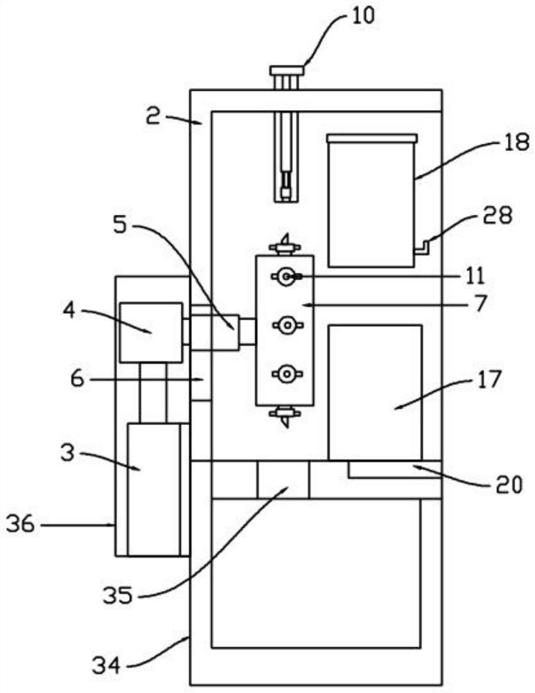 Automatic blood lipid test device for clinical laboratory