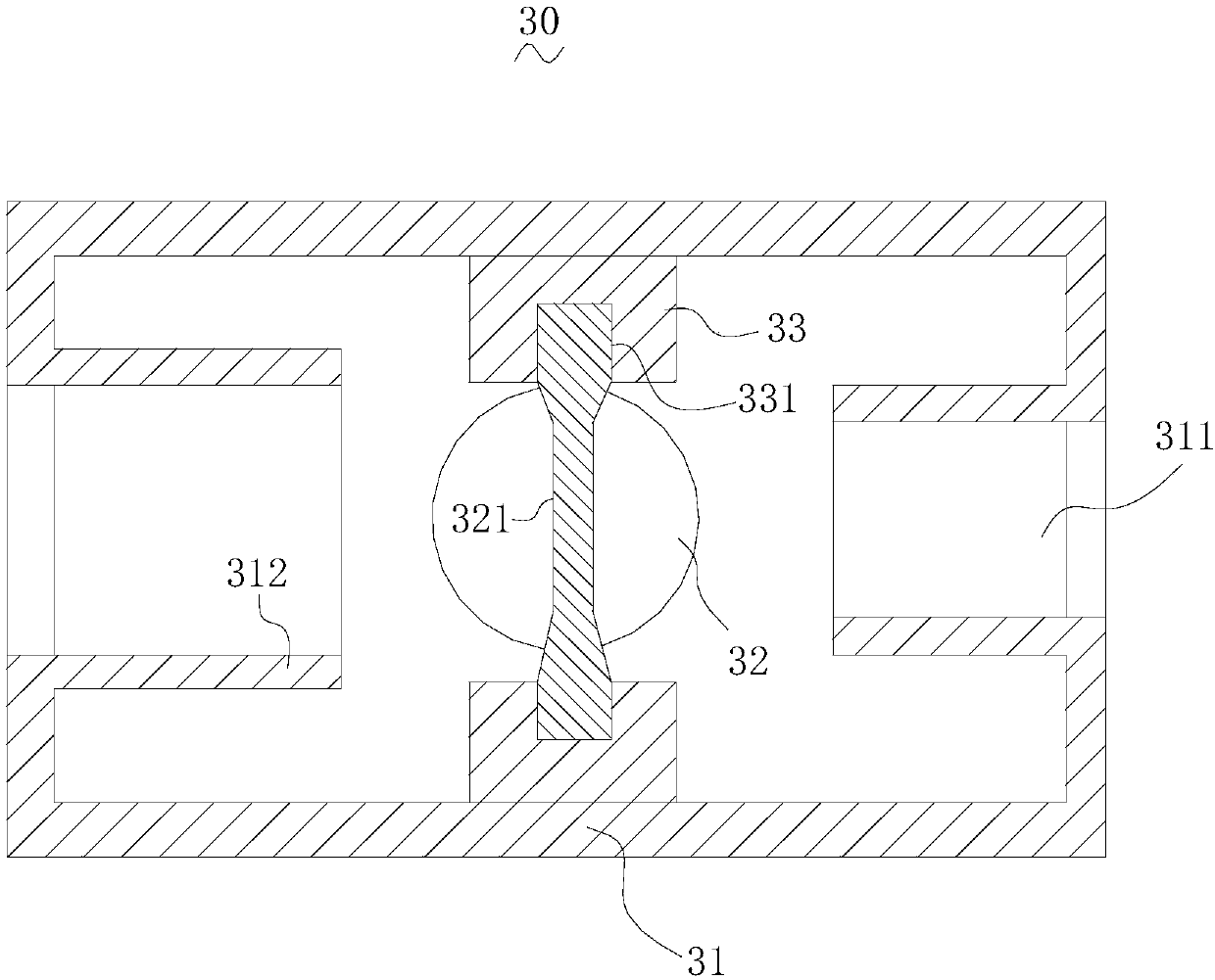 Automatic notching device