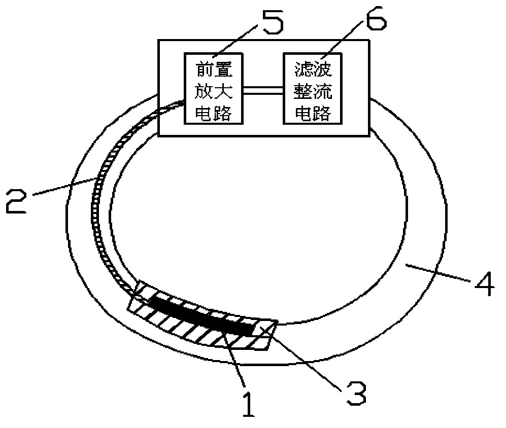Wrist type pulse wave monitoring device