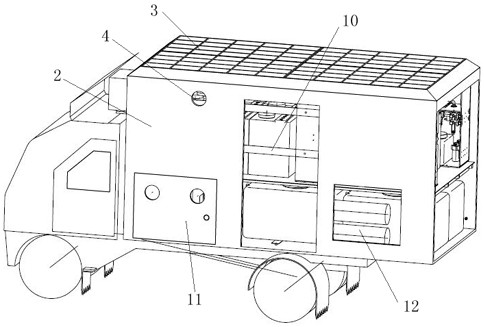 Electrolyzed water for garden sterilization and insect killing and manufacturing method thereof