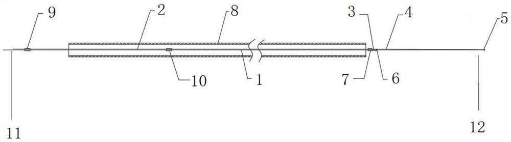 Suction catheter device for intracranial great vessel embolism