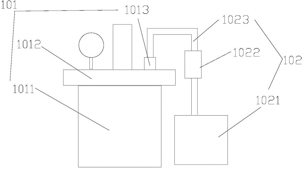 Polyamide processing device