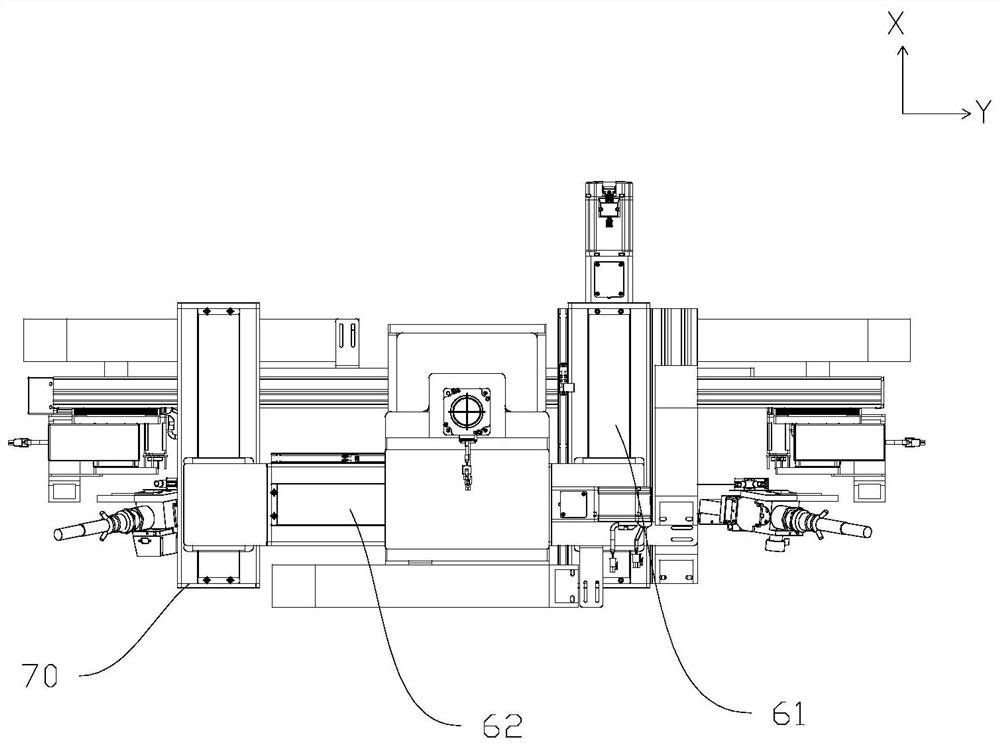 An axis-controlled motion control structure