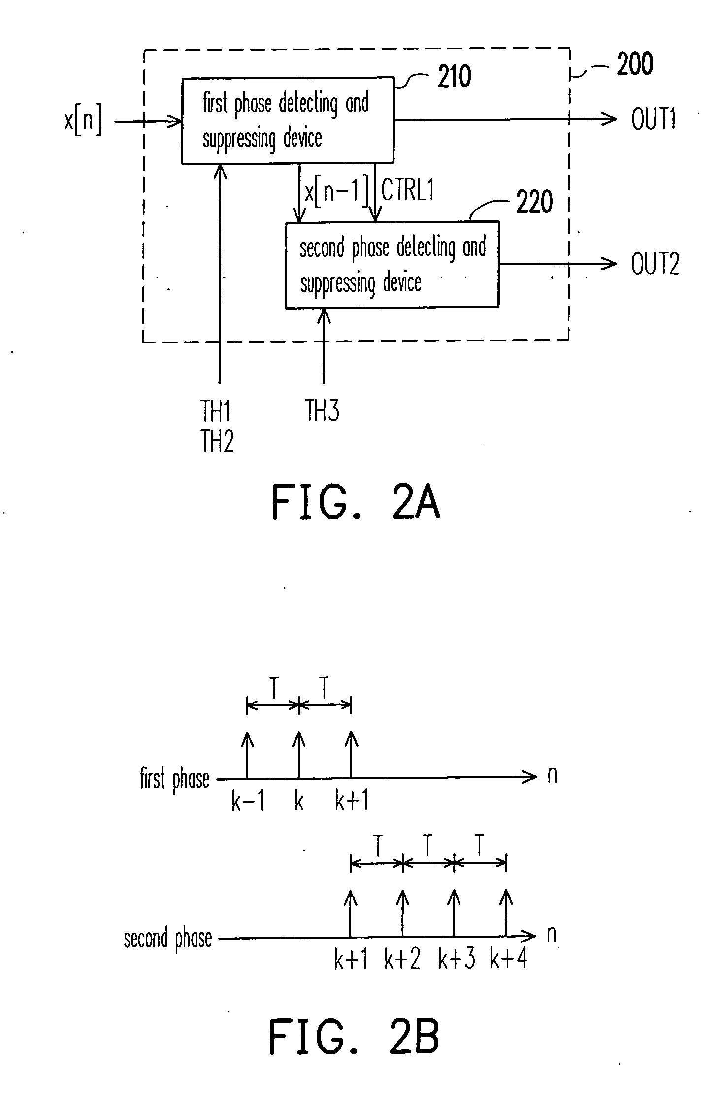 Method for suppressing impulse noise and device thereof