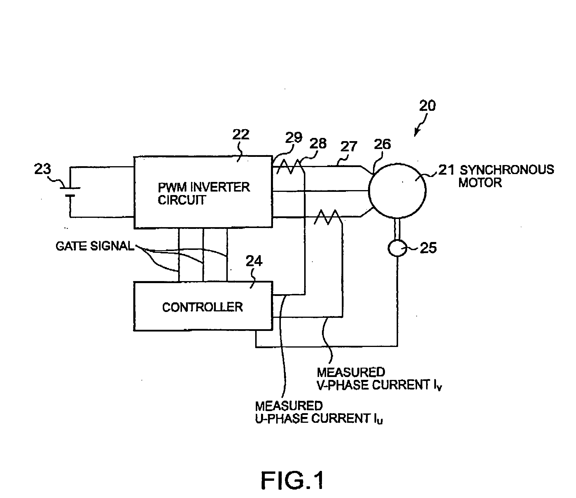 Synchronous motor control method and synchronous motor control system