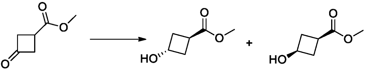 Method for synthesizing trans-3-hydroxy cyclobutyl formic acid
