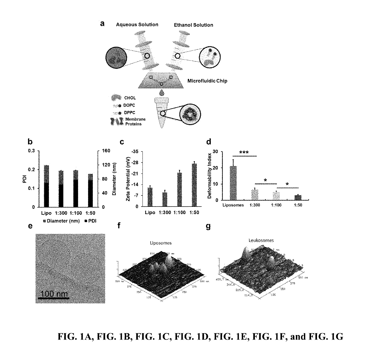 Microfluidic-formulated leukosome compositions and fabrication methods therefor
