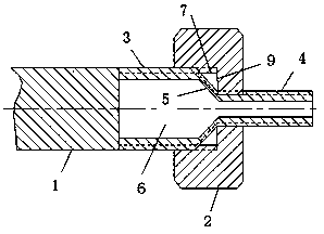 A self-breaking pressurized bolt assembly