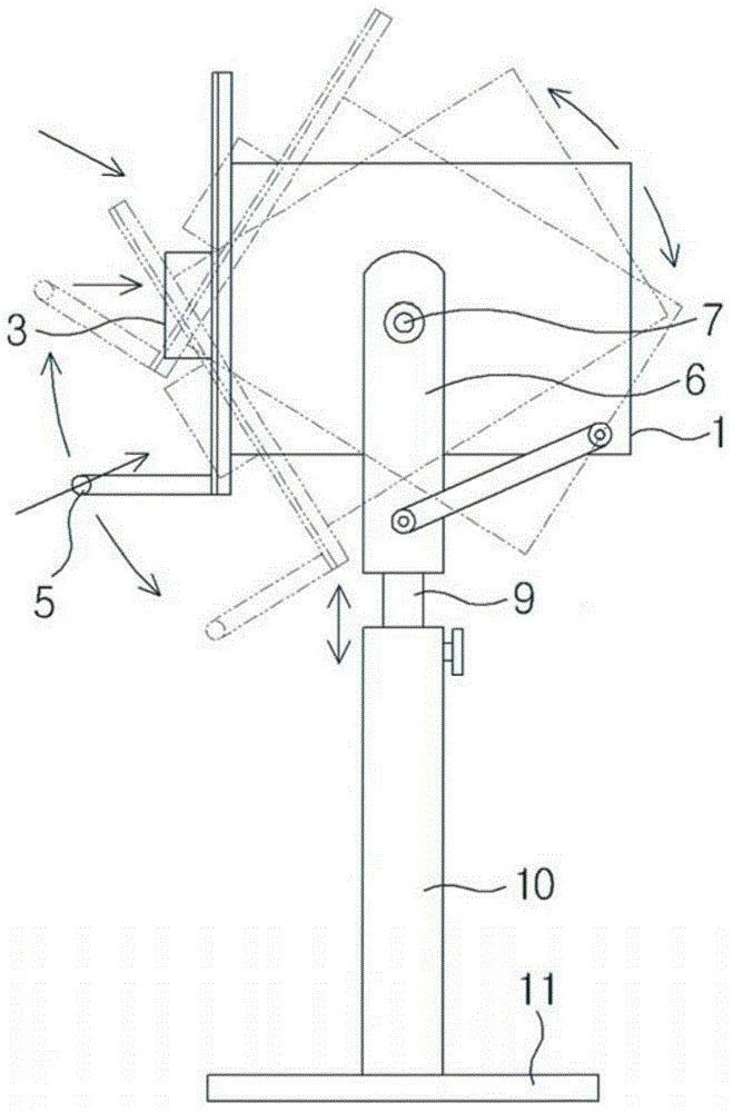 3D observation device with glassless mode