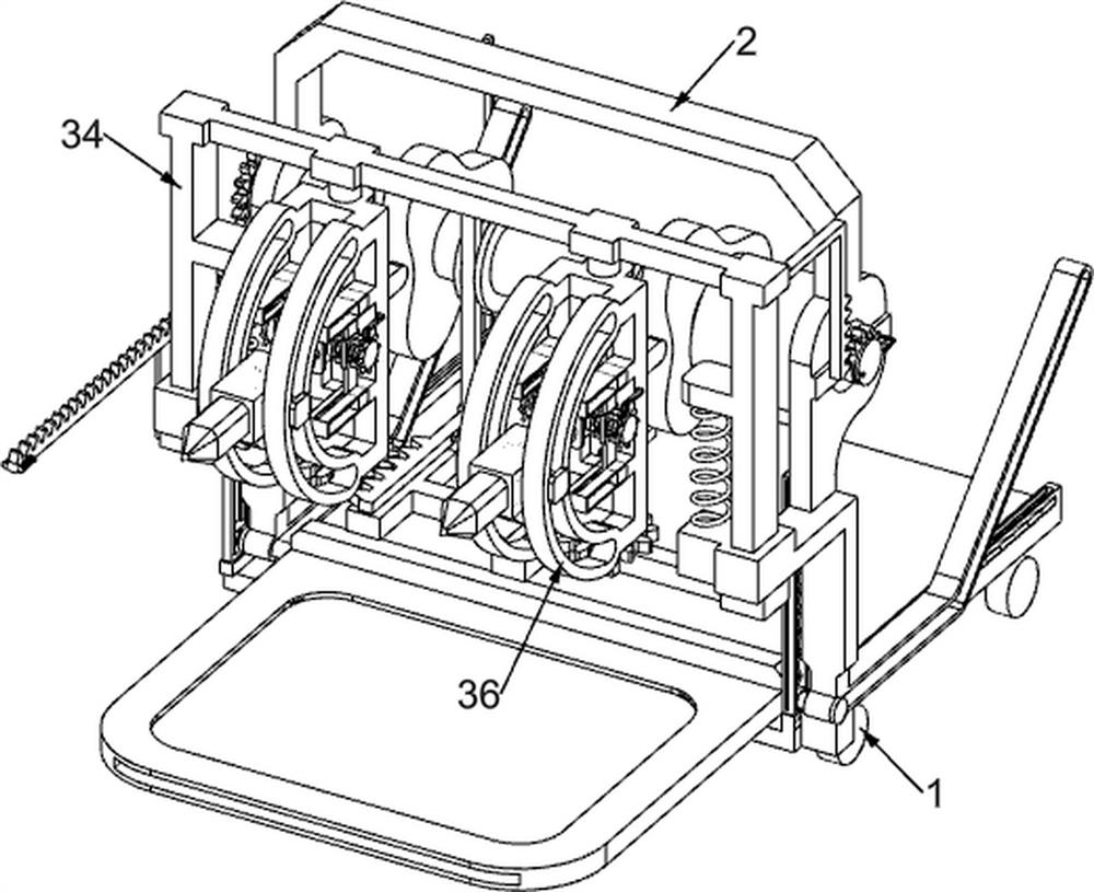 Multi-angle adjustable digging machine for ore mining