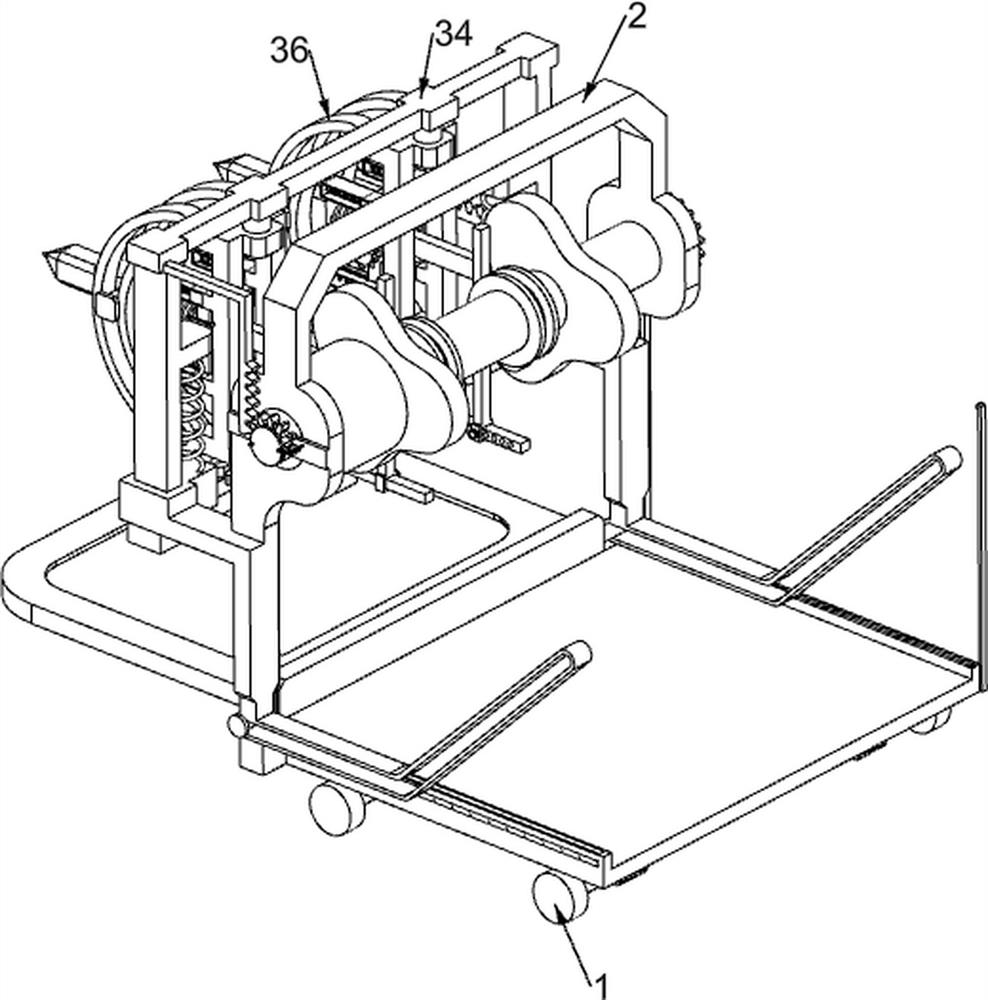 Multi-angle adjustable digging machine for ore mining