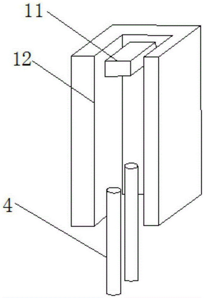 Novel telescopic and movable automobile data recorder support