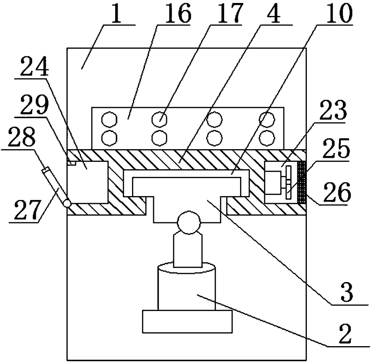 Improved double-barrel stamping mechanism for robot