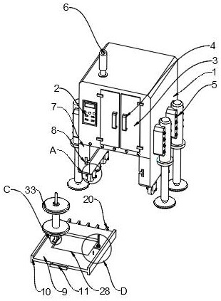 A kind of wire and cable fast braiding equipment