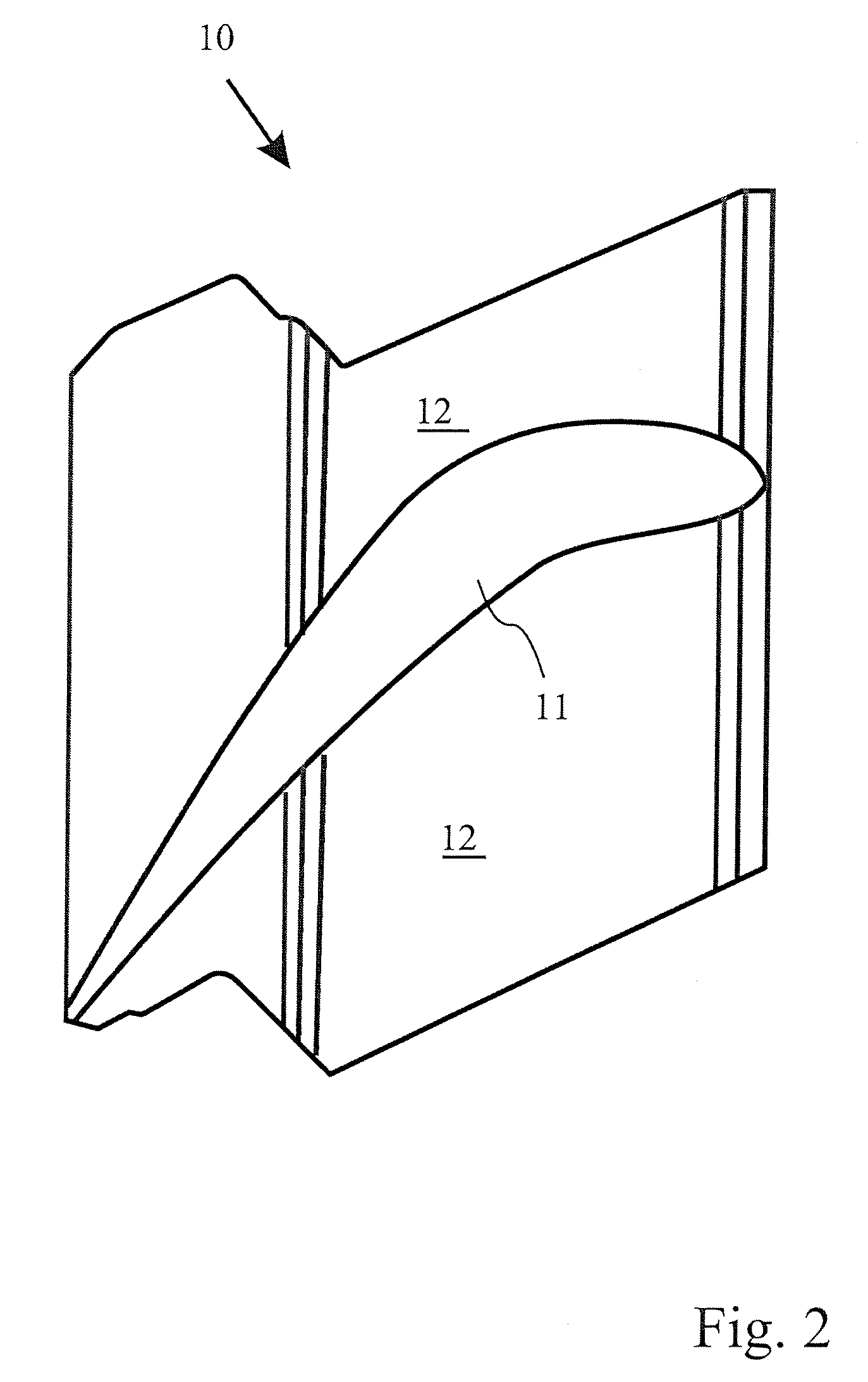 Sealing element for use in a fluid-flow machine