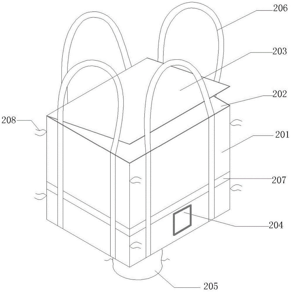 A device for grain transportation and storage