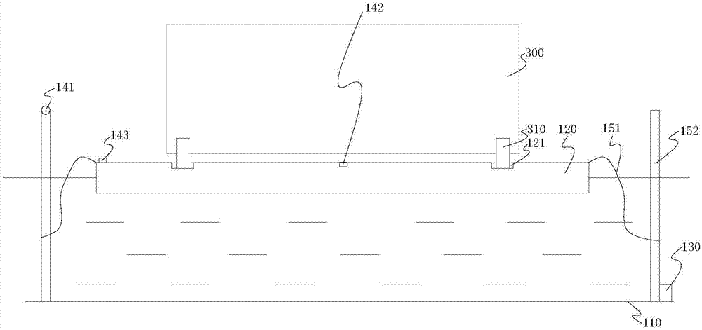 Inflatable boat capable of preventing automobile being flooded and control method thereof