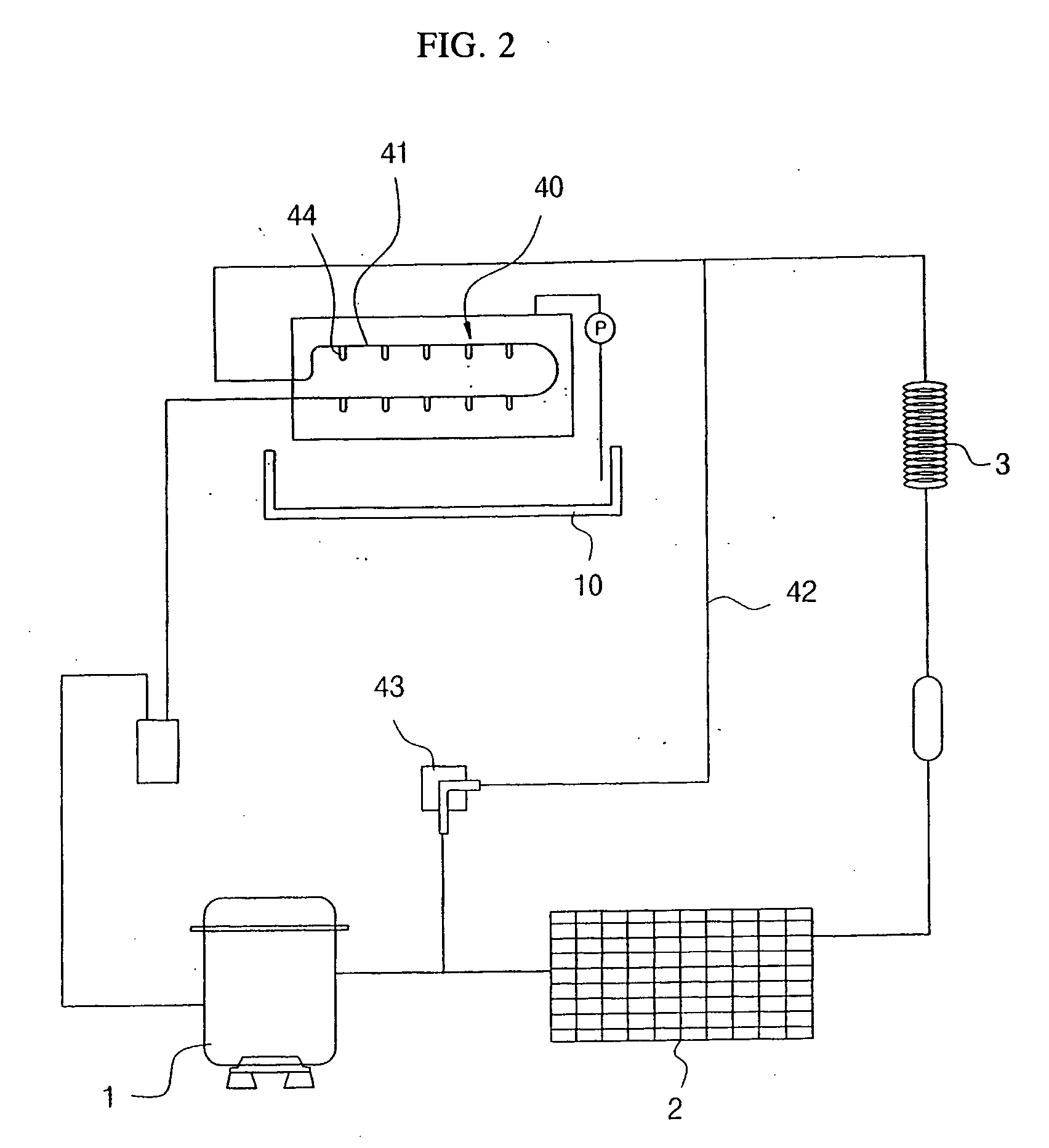 Water purifying system and apparatus for simultaneously making ice and cold water using one evaporator