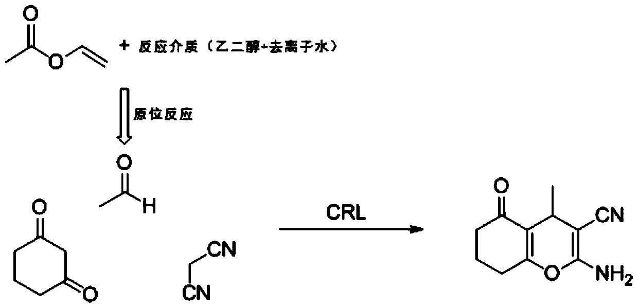 Synthesis method of 2-amino-4H-pyran and derivative of 2-amino-4H-pyran