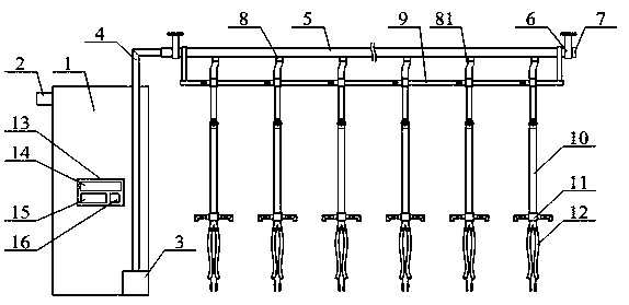 Adjustable resource-saving type drip irrigation device