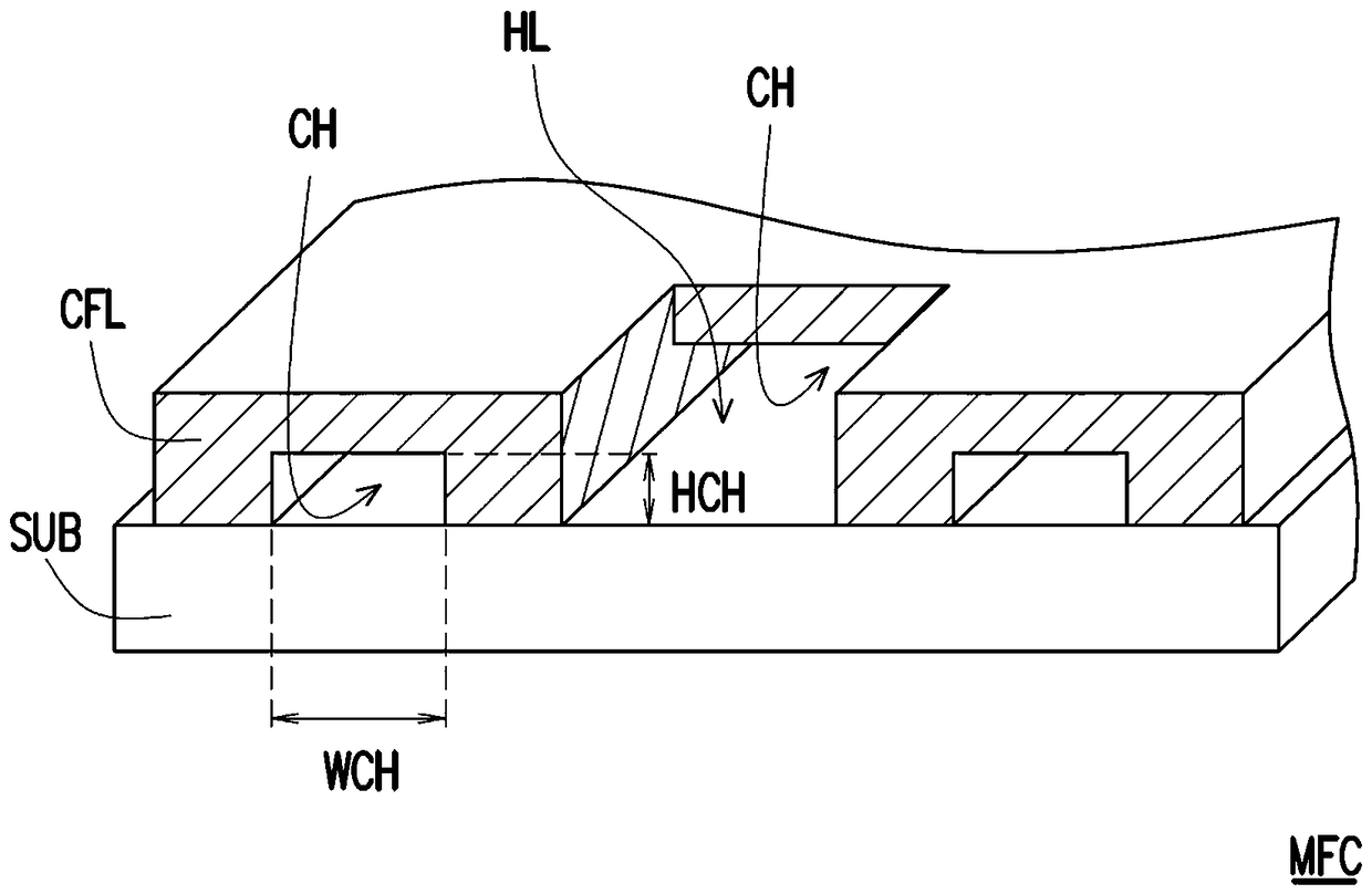 Microfluidic chip, apparatus for enriching cells and method for enriching cells in a microfluidic chip