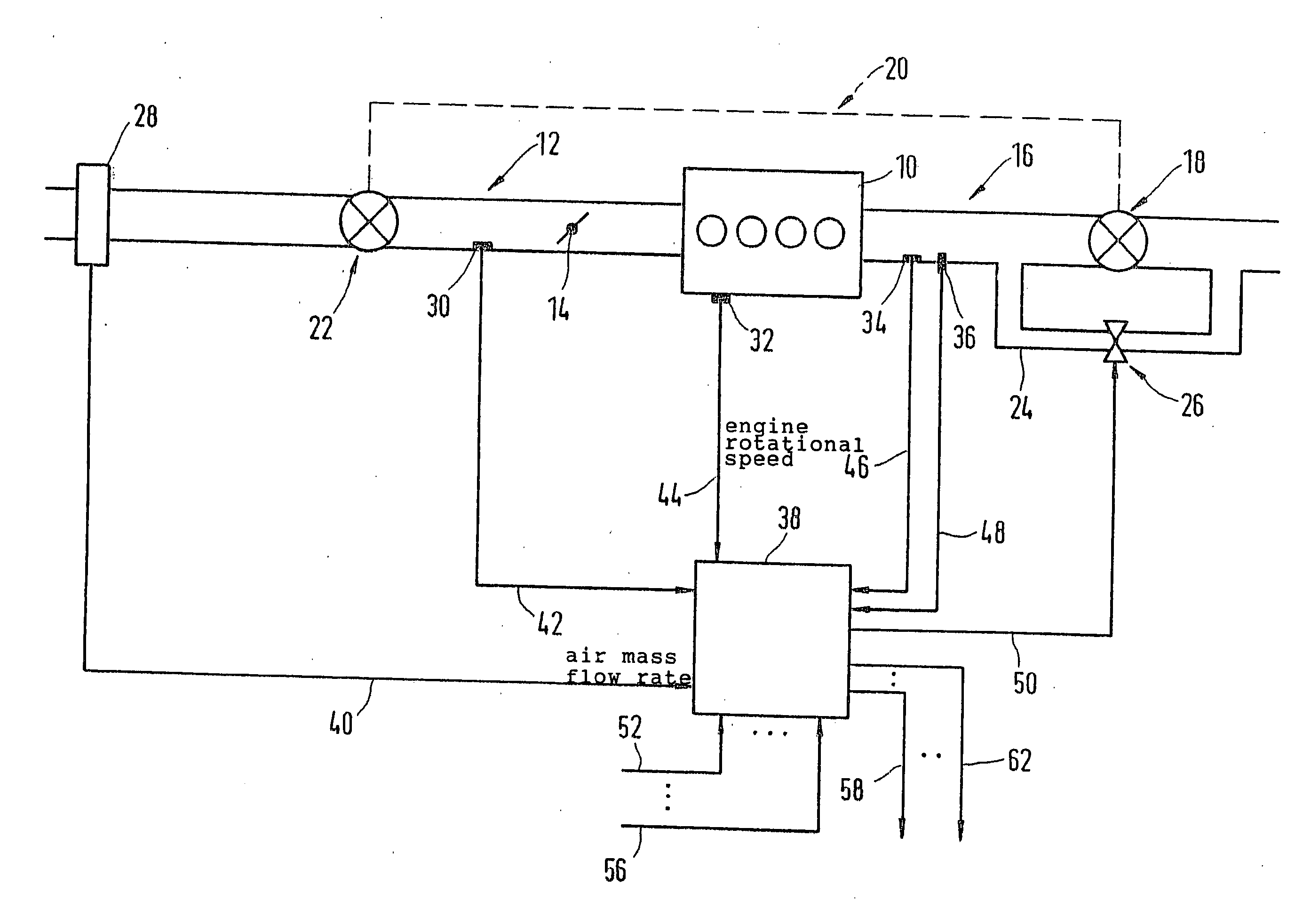 Method and device for operating at least one turbocharger on an internal combustion engine