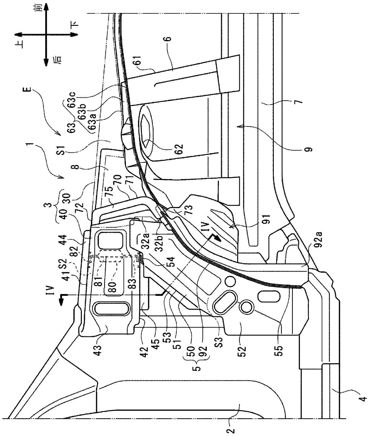 Front vehicle-body structure