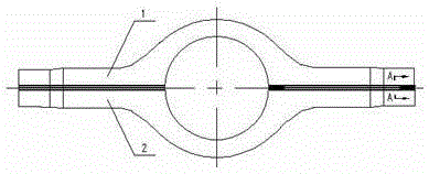 A Processing Technology for Longitudinal Seam Groove of Stamped Welded Axle Housing