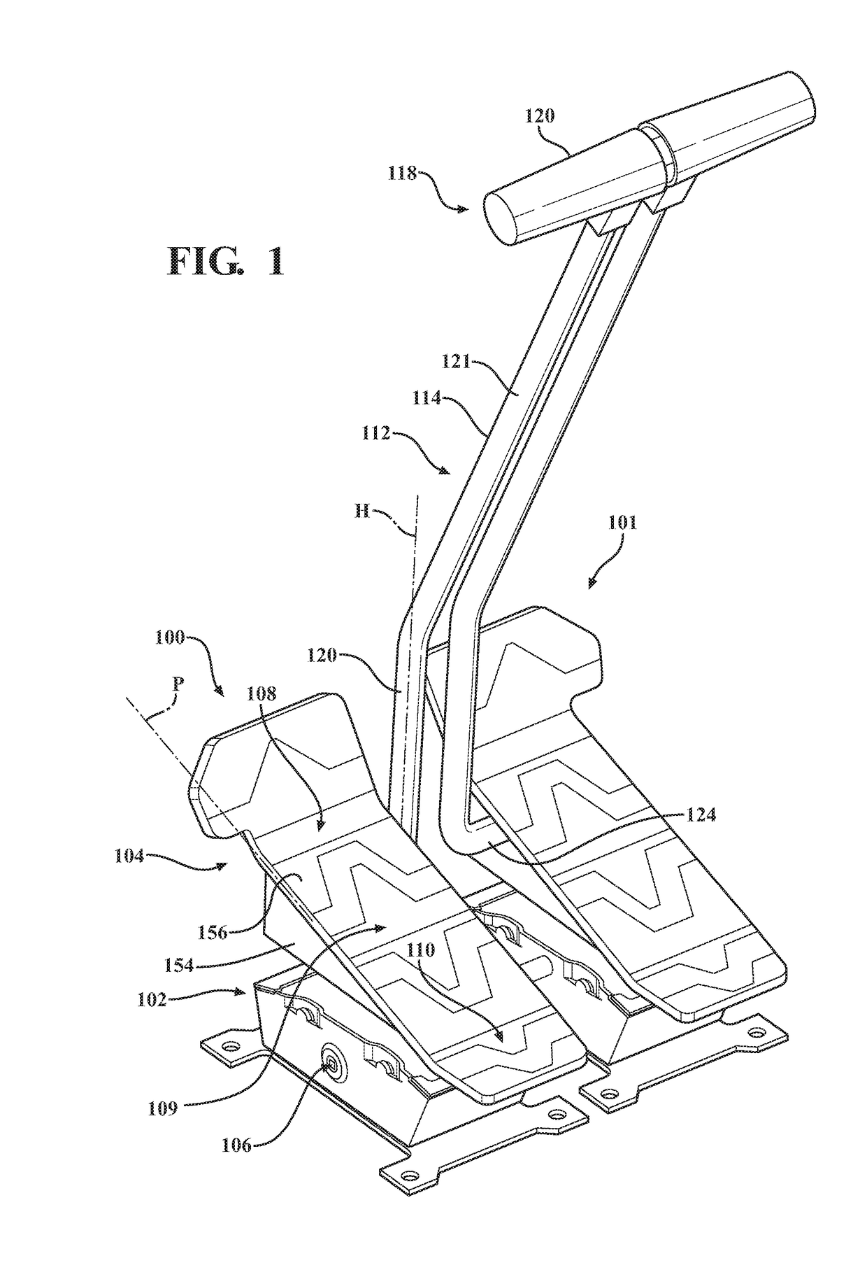 Bidirectional Pedal Assembly