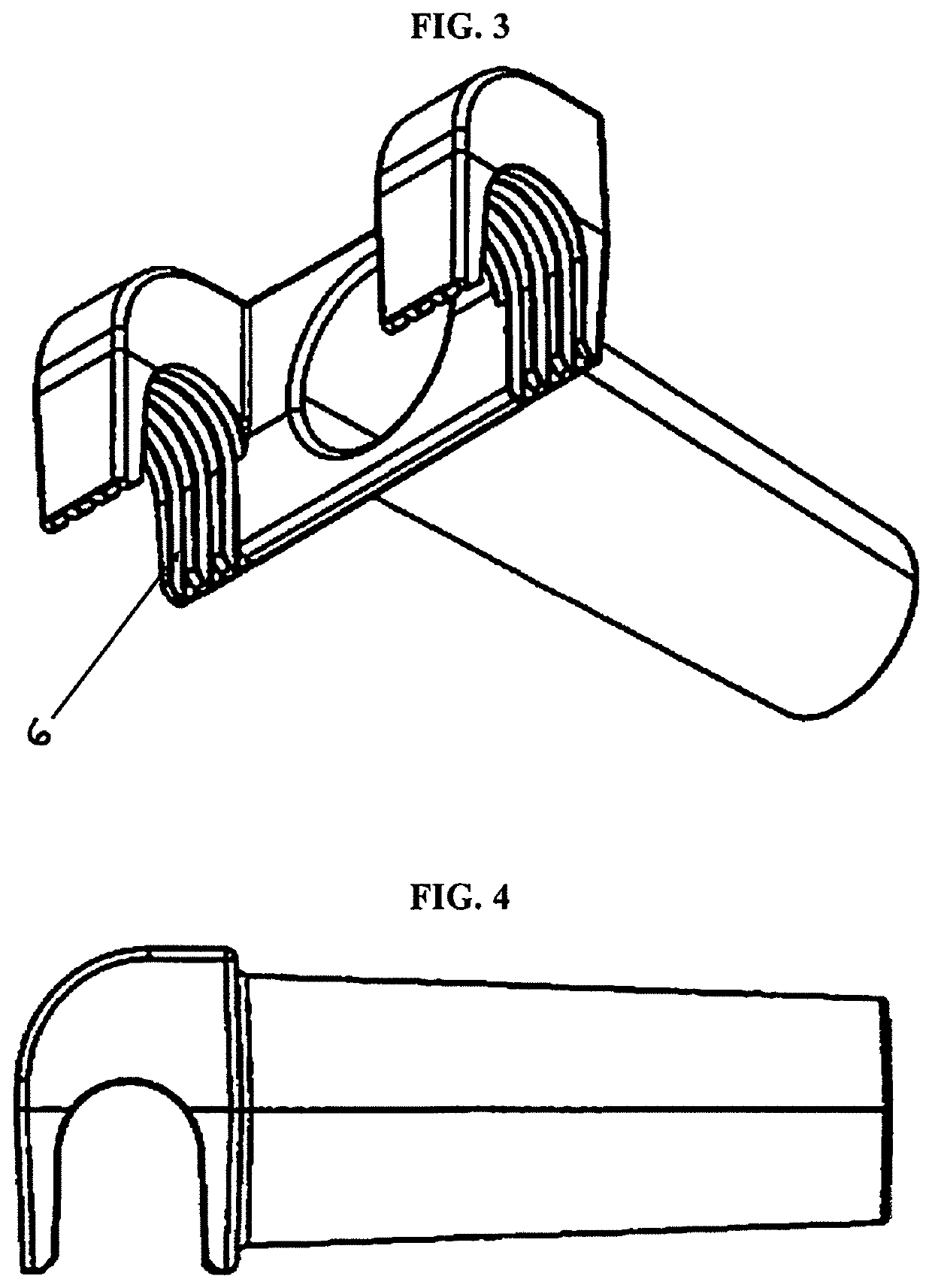 Mooring cleat fishing rod holder