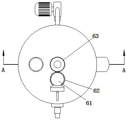 An anti-corrosion acid mist treatment tower