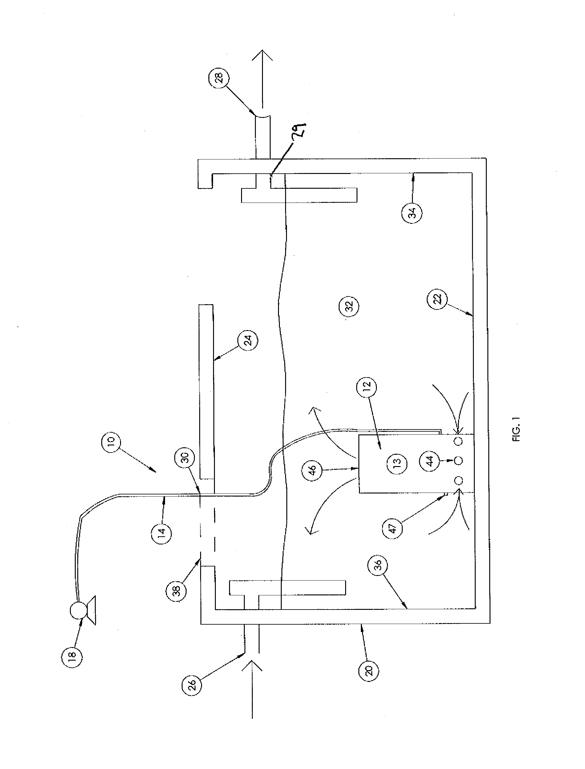 Wastewater treatment system and related method