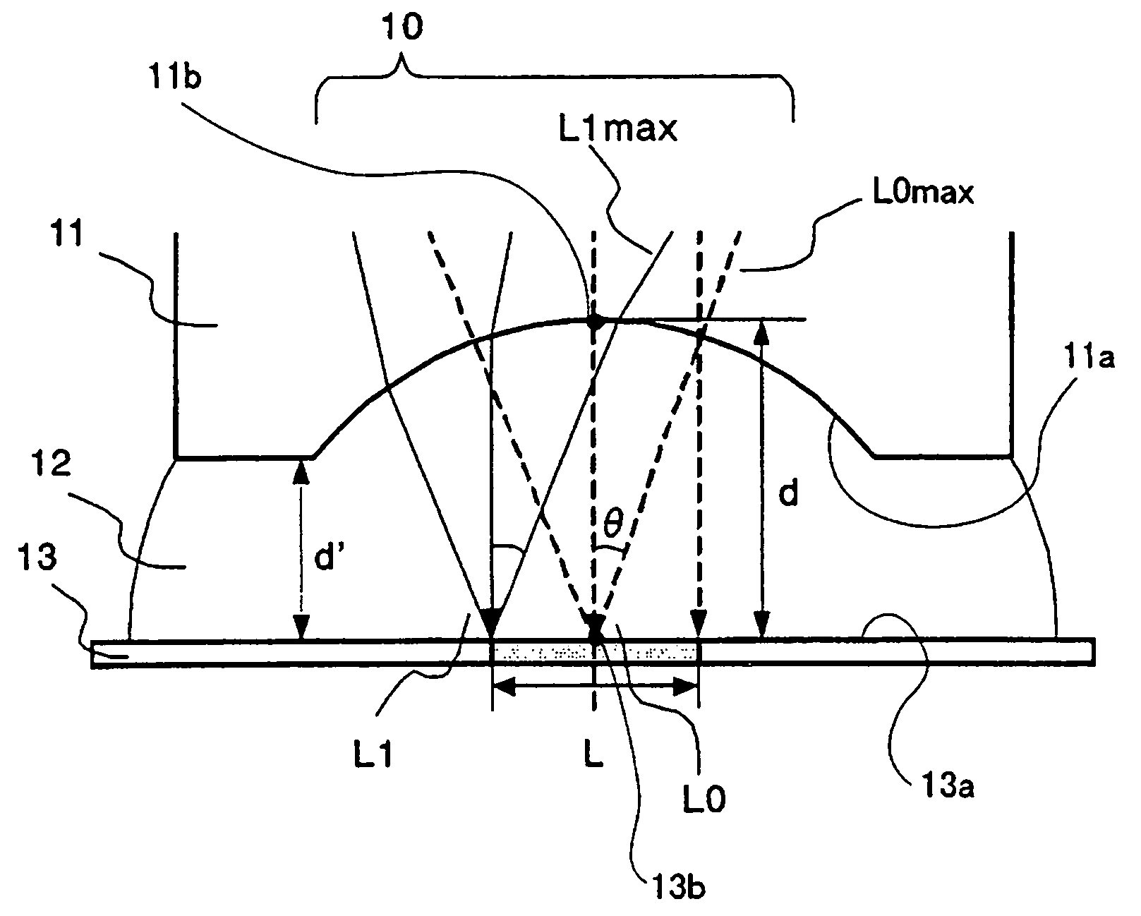 Immersion optical system and optical apparatus having the same