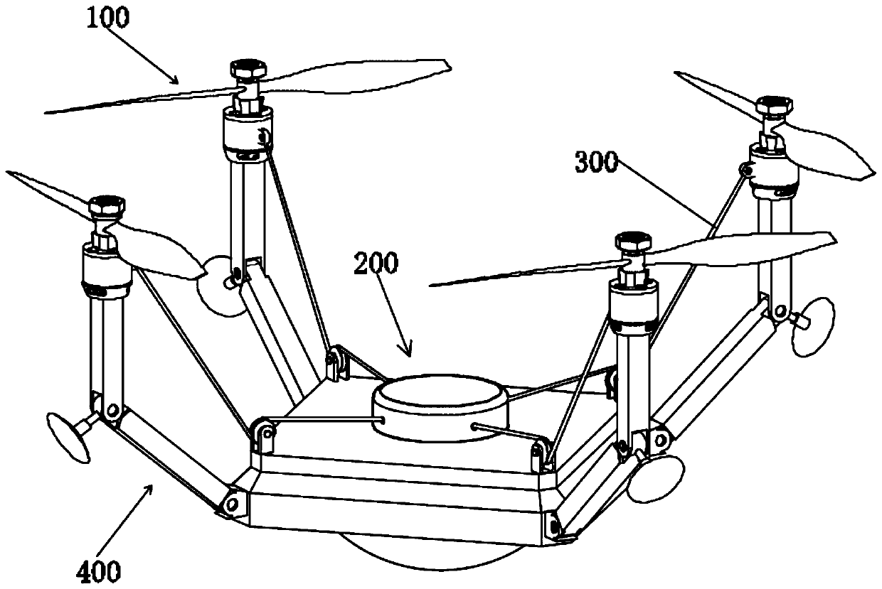 A kind of 3D light show UAV device and using method