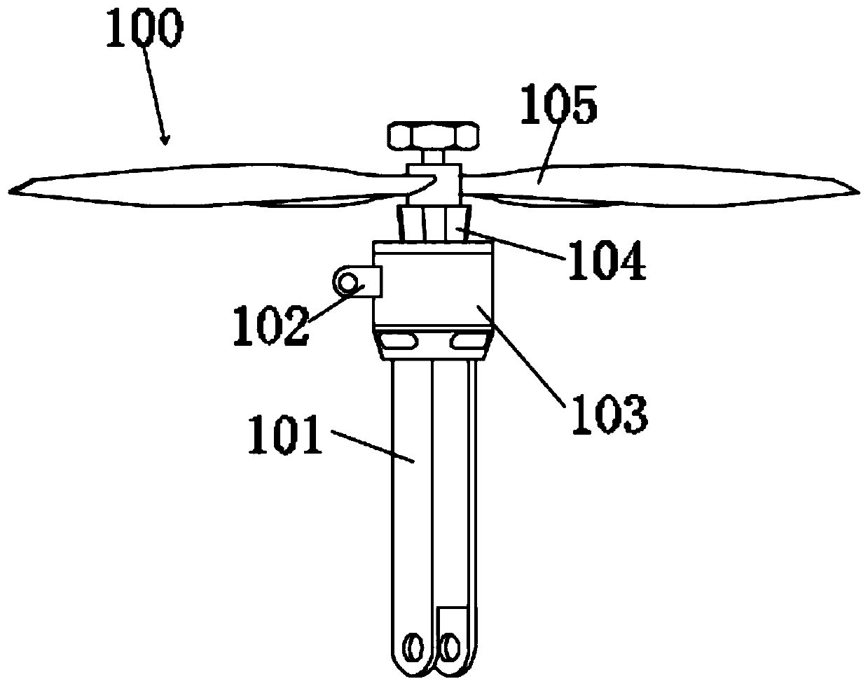 A kind of 3D light show UAV device and using method